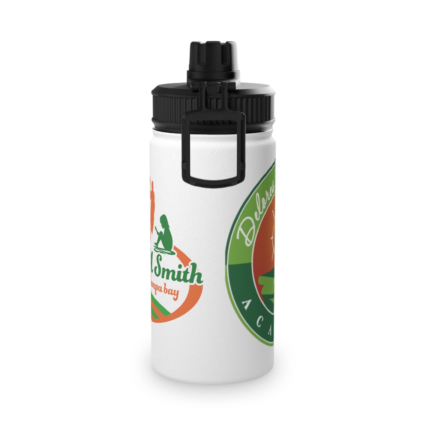 DMS Stainless Steel Water Bottle, Sports Lid