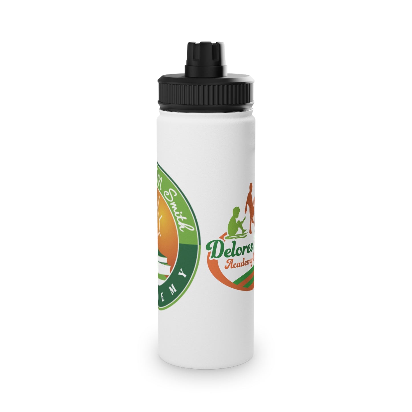 DMS Stainless Steel Water Bottle, Sports Lid