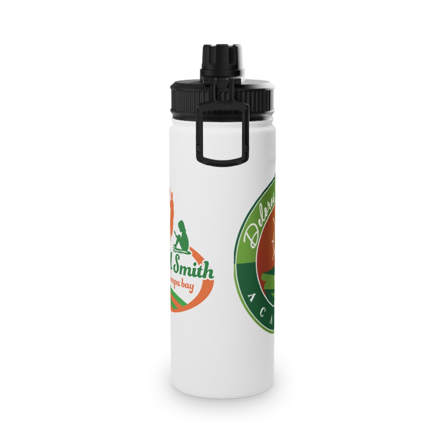 DMS Stainless Steel Water Bottle, Sports Lid