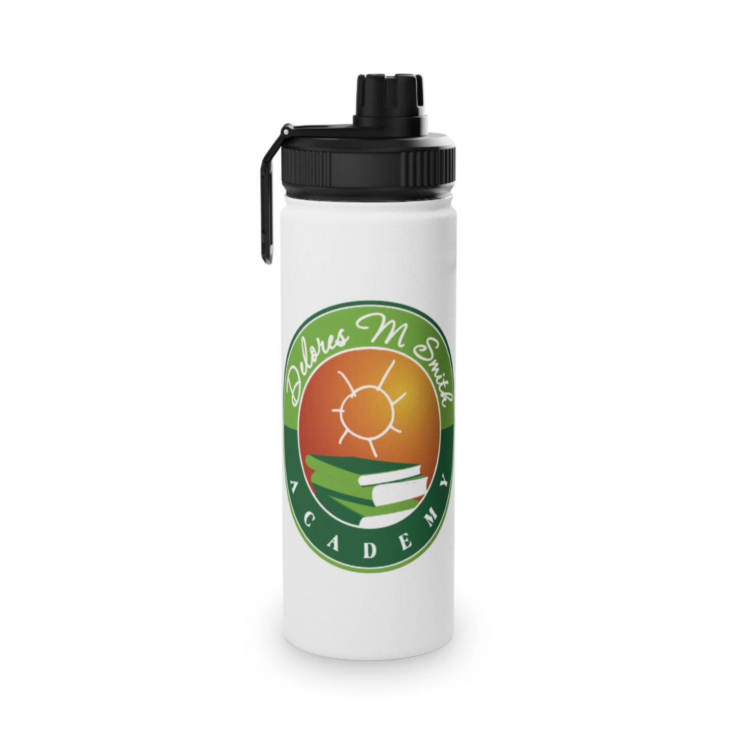 DMS Stainless Steel Water Bottle, Sports Lid