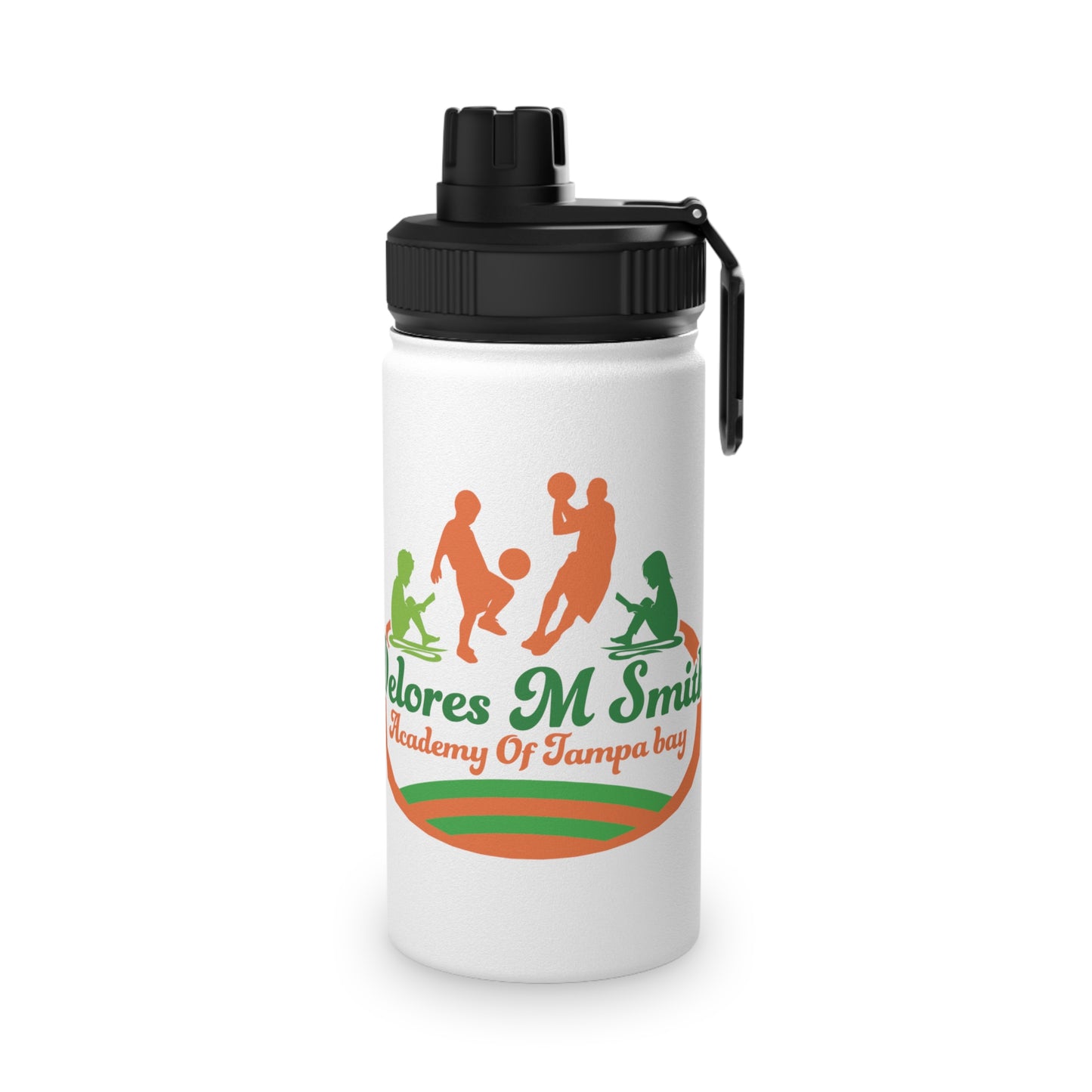 DMS Stainless Steel Water Bottle, Sports Lid