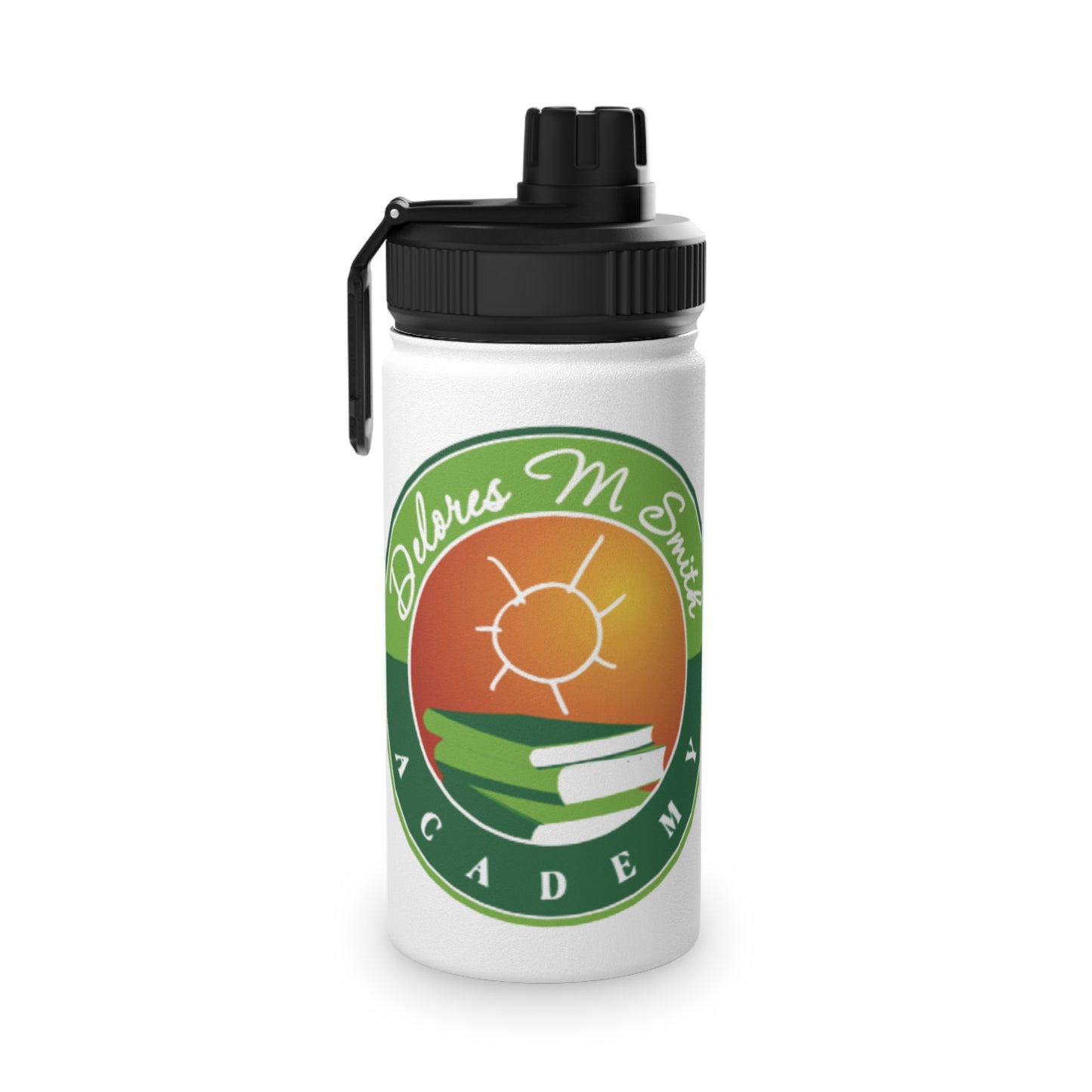 DMS Stainless Steel Water Bottle, Sports Lid