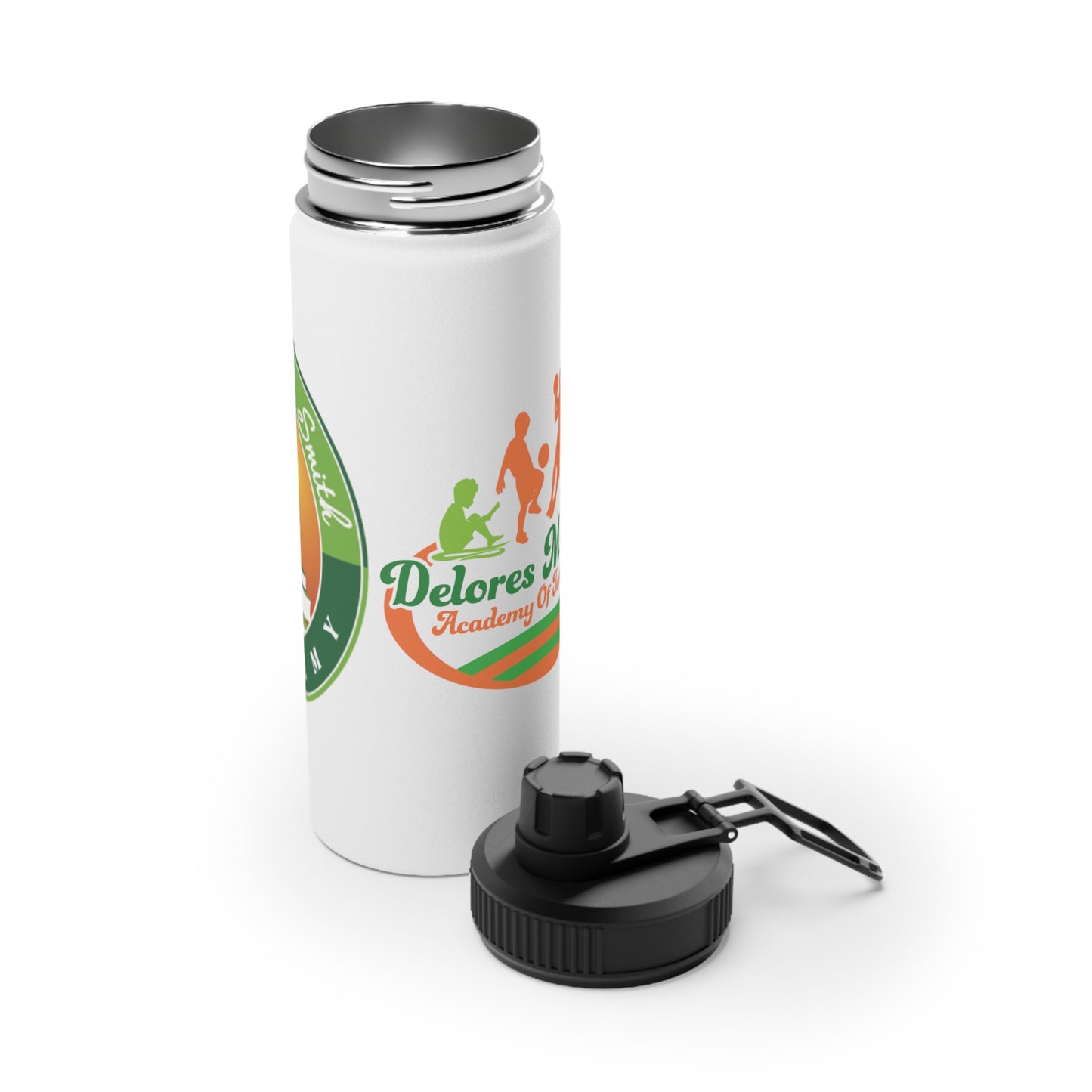 DMS Stainless Steel Water Bottle, Sports Lid