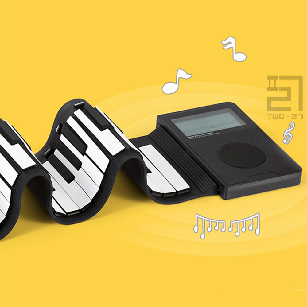 E Piano Flexible 88-key Digital Roll Up Piano